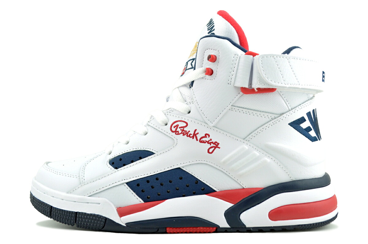 [ 尖んがり5倍\u0026最大限度2000円OFF引き換え証 ] EWING ATHLETICS ECLIPSE 1992 OLYMPIC WHITE/NAVY/RED pewf004-wnr ユーイング・アスレチックス 星食 1992 国際オリンピック競技大会 白いこと 米国海軍 赤いこと