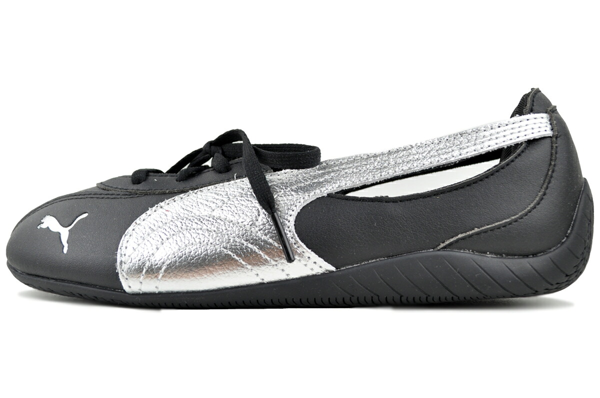 [ ポイントUP & 最大2000円OFFクーポン ] PUMA SPEEDCAT BALLET NOVA METALLIC PUMA BLACK-PUMA SILVER 408342-02 プーマ スピードキャット バレエ ノヴァ メタリック プーマブラック プーマシルバー｜LIMITED EDT