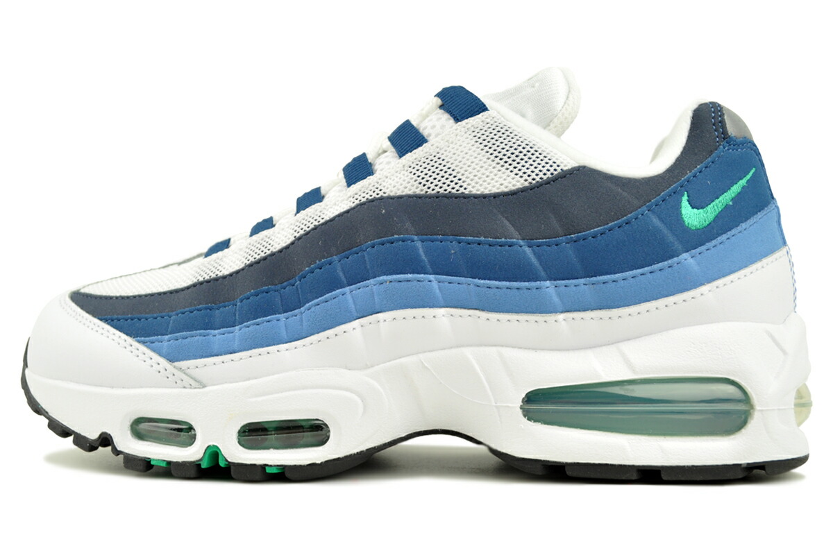 [ ポイントUP & 最大2000円OFFクーポン ] NIKE AIR MAX 95 BIG BUBBLE wht/emerald green-lake blue ih7855-100 ナイキ エア マックス 95 ビッグバブル ホワイト エメラルドグリーン レイクブルー｜LIMITED EDT