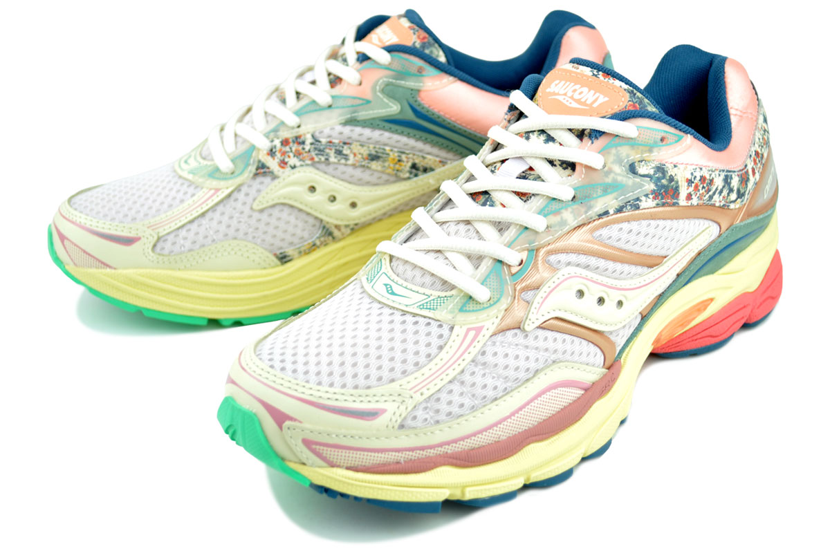 [最短即日発送!! & お得なクーポン!!] Saucony PROGRID OMNI 9 BEIGE/BLUE s71015-1 サッカニー プログリッド オムニ 9 ベージュ ブルー｜LIMITED EDT