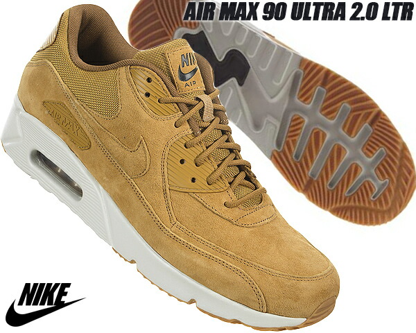 NIKE AIR MAX 90 ULTRA 2.0 LTR wheatwheat light bone 924447 700나이키 에어 막스 90 울트라 2.0 우르트라레자멘즈스니카위트 Nike Air Max 90 Ultra 2.0 Ltr 924447 003