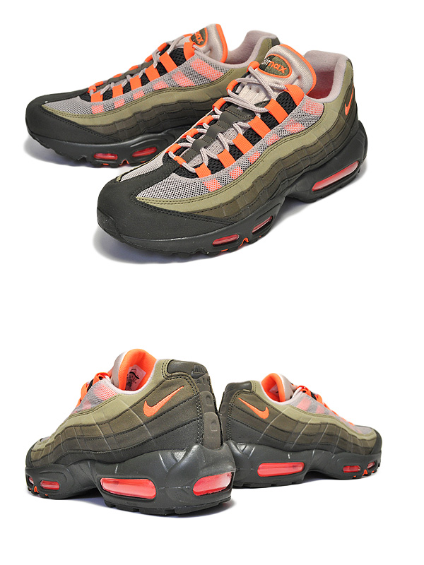 【楽天市場】NIKE AIR MAX 95 OG string/total orange-neutral olive ナイキ エアマックス