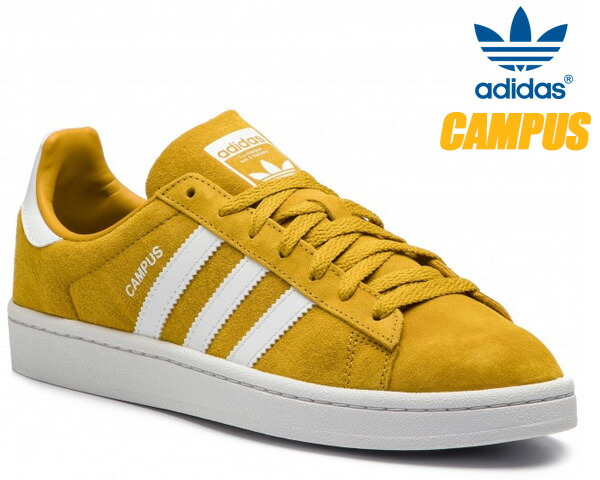 楽天市場 Adidas Campus Rawoch Ftwht Crywht アディダス キャンパス マスタード メンズ レディース スニーカー イエロー ローオークル Limited Edt