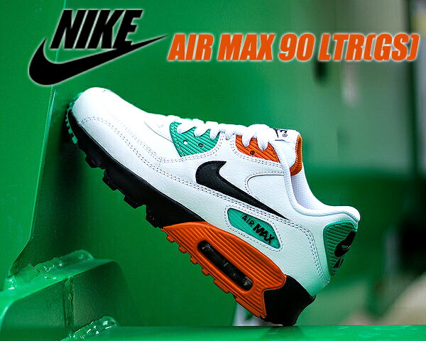 NIKE AIR MAX 90 LTR GS Kie Ney AMAX 90 leather GS WHITEBLACKSTARFISH 833,412 119 NIKE AIR MAX 90 LTR GS Kie Ney AMAX 90 leather GS WHITEBLACKSTARFISH 833,412 119