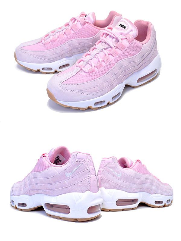 pink and white air max