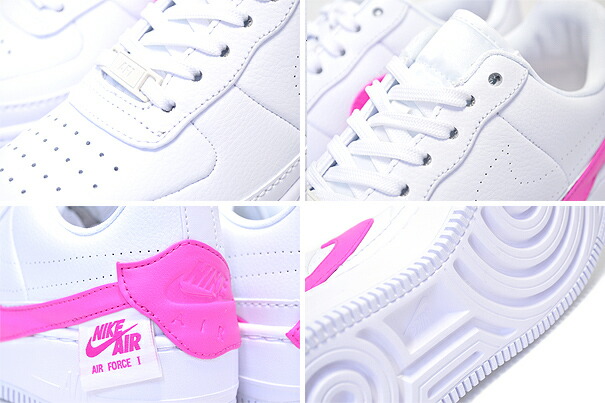 air force 1 jester white laser fuchsia