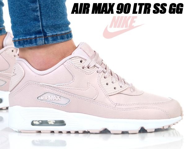 楽天市場 Nike Air Max 90 Ltr Ss Gg Silt Red Silt Red White Av3177 600 ナイキ エアマックス 90 レディース ガールズ スニーカー ウィメンズ ピンク ベージュ Limited Edt