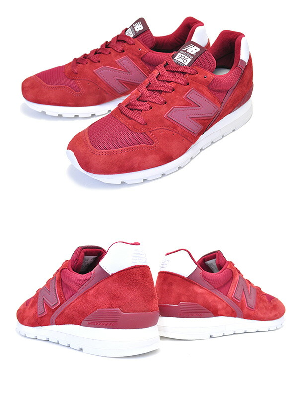 【楽天市場】NEW BALANCE M996LRD MADE IN U.S.A. ニューバランス 996 ワイズ D RED スニーカー