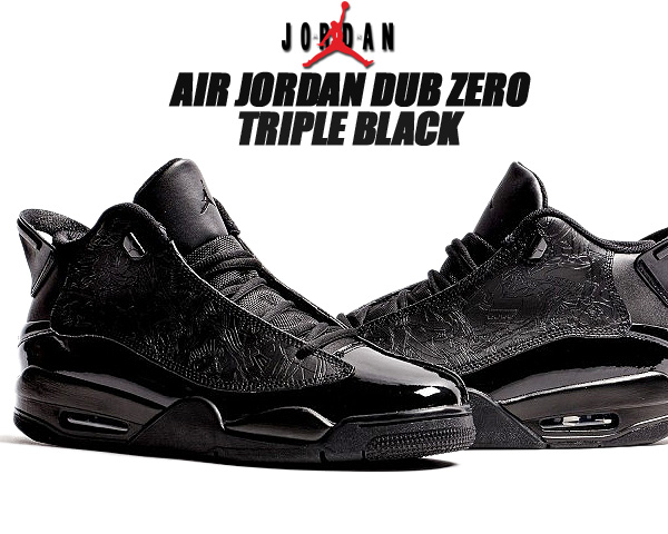 jordan dub zero triple black release date