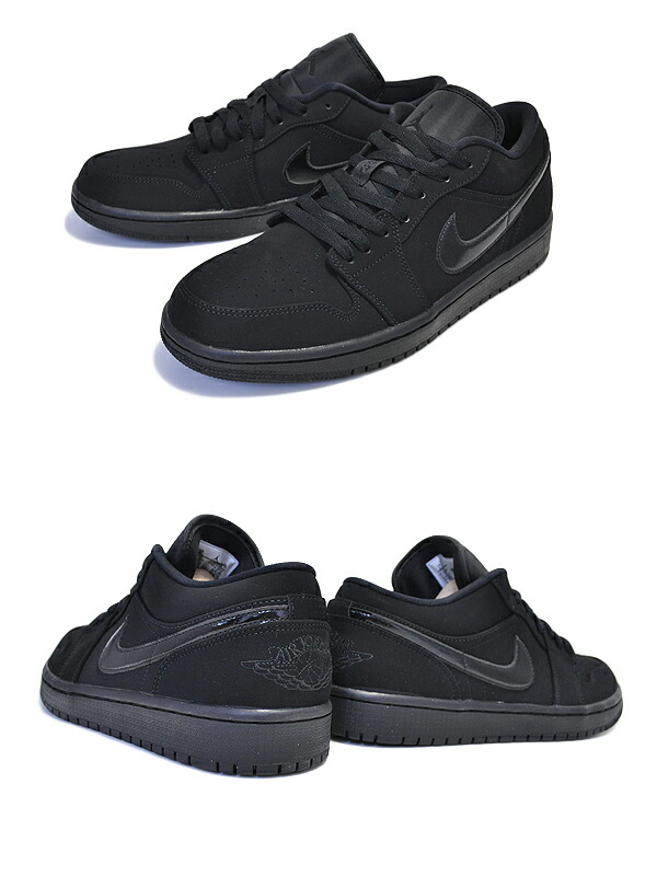 triple black aj1 low