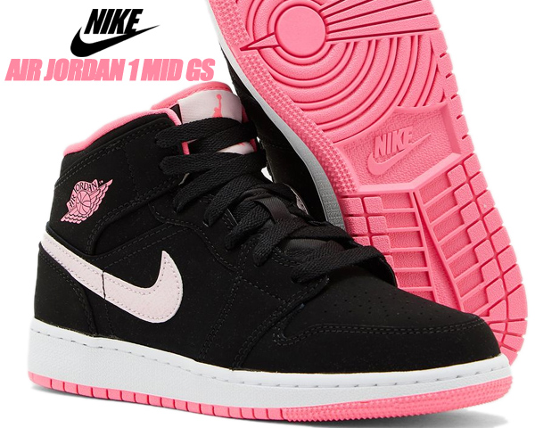 jordan 1 black digital pink