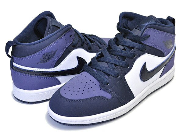 送料込 Nike Jordan 1 Mid Ps Obsidian Obsidian 445 ナイキ ジョーダン 1 ミッド プレスクール キッズ スニーカー 子供靴 Aj1 16cm 22cm 無料長期保証 Giolittieur It