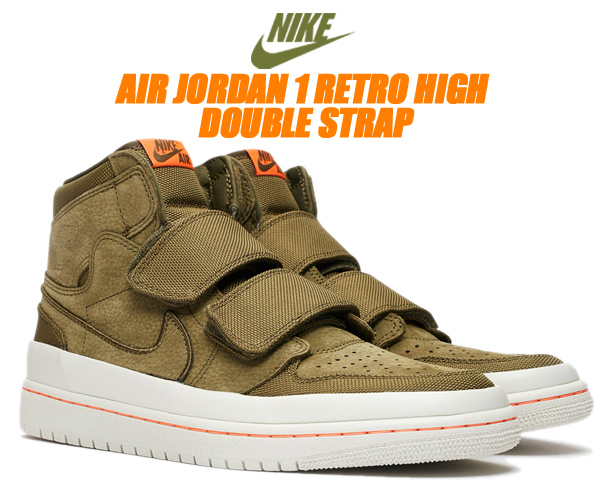 人気が高い 楽天市場 Nike Air Jordan 1 Retro Hi Double Strap Olive Canvas Cone Light Bone Aq7924 305 ナイキ エアジョーダン 1 ダブルストラップ スニーカー ベルクロ Aj1 ハイカット オリーブ Limited Edt 人気特価激安 Www Faan Gov Ng