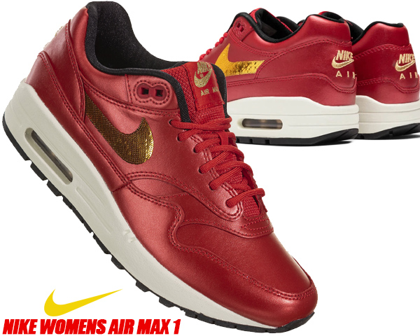 red and gold nikes