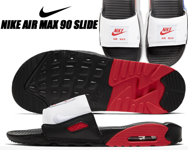 nike air max 90 slide chile red