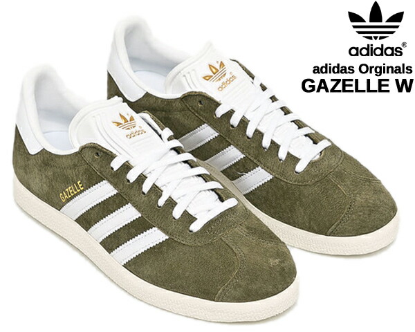 楽天市場 Adidas Gazelle W Rawkha Ftwwht Cwite Cg6062 アディダス ガゼル ウィメンズ レディース スニーカー ガッツレー グリーン オリジナルス Limited Edt