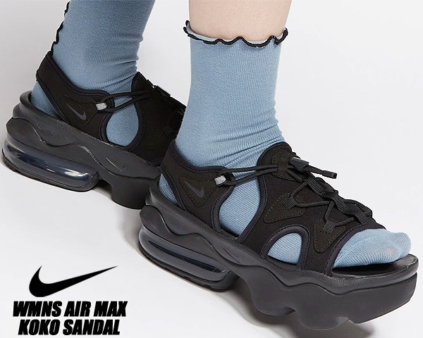 楽天市場 Nike Wmns Air Max Koko Sandal Black Blk Anthracite Ci8798 003 ナイキ ウィメンズ エアマックス ココ サンダル レディース スニーカー サンダル スポーツ 厚底 ブラック Limited Edt