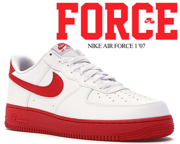 af1 red white