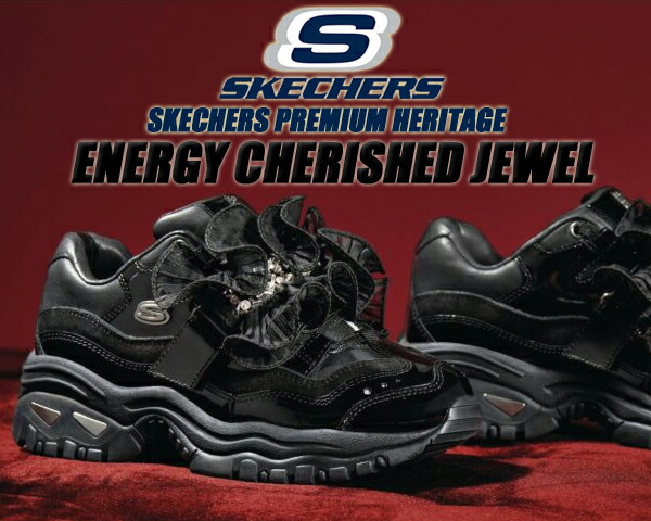 代引不可 楽天市場 Skechers Premium Heritage Energy Cherished Jewel Black k スケッチャーズ プレミアムヘリテージ エナジー レディース スニーカー ブラック ジュエル 厚底 Limited Edt 人気ブランドを Www Consulacam Marseille Fr