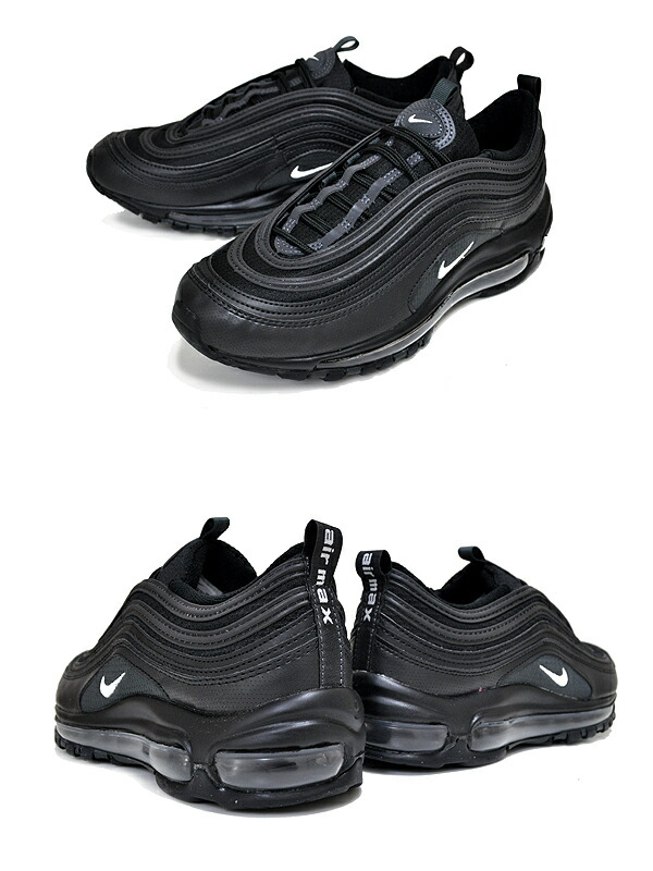半額sale Nike Air Max 97 Gs Black White Anthracite 011 ナイキ エアマックス ガールズ スニーカー レディース Am97 マックス ブラック Tranterconsultores Com