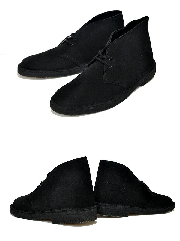 市場 CLARKS FIT DESERT BOOT デザートブーツ 26138227 BLACK G クラークス SUEDE