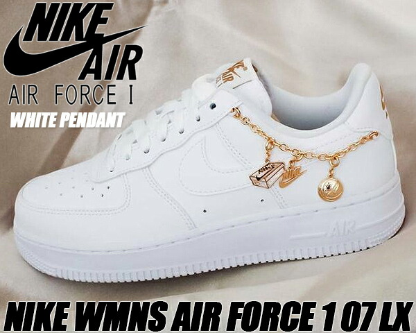 楽天市場 Nike Wmns Air Force 1 Low Lx ラッキー チャームス Lucky Charms ナイキ ウィメンズ エアフォース 1 07 Lv8白金 White Metallic Gold 100 ｅｓｔ Premium