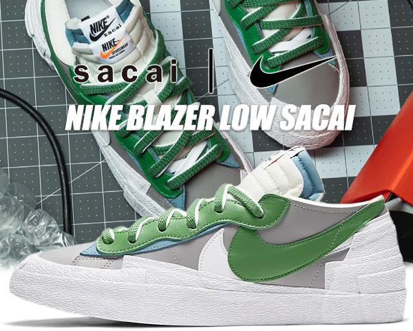 楽天市場】NIKE BLAZER LOW / SACAI lt british tan/university red