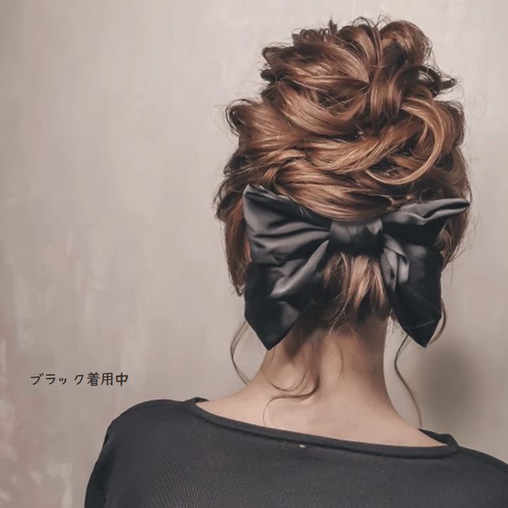 楽天市場 大きめ リボン バレッタ ヘアアクセサリー シフォン 大きい 髪留め 髪飾り 着物 浴衣 袴 卒園式 卒業式 成人式 ロリータ ファッション シンプル 洋 和 人気 雑貨 輸入雑貨店 Limpomme