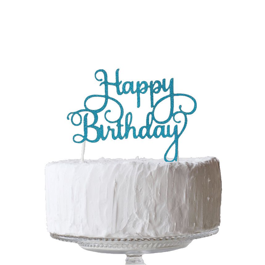 送料無料激安祭 ケーキトッパー 紙製 筆記体 大人 おしゃれ バースデー 誕生日 お誕生日 デコレーション ケーキ 飾り 手作りケーキ ケーキ専用 誕生日ケーキ Happy Birthday 紙製tp Hb Qdtek Vn