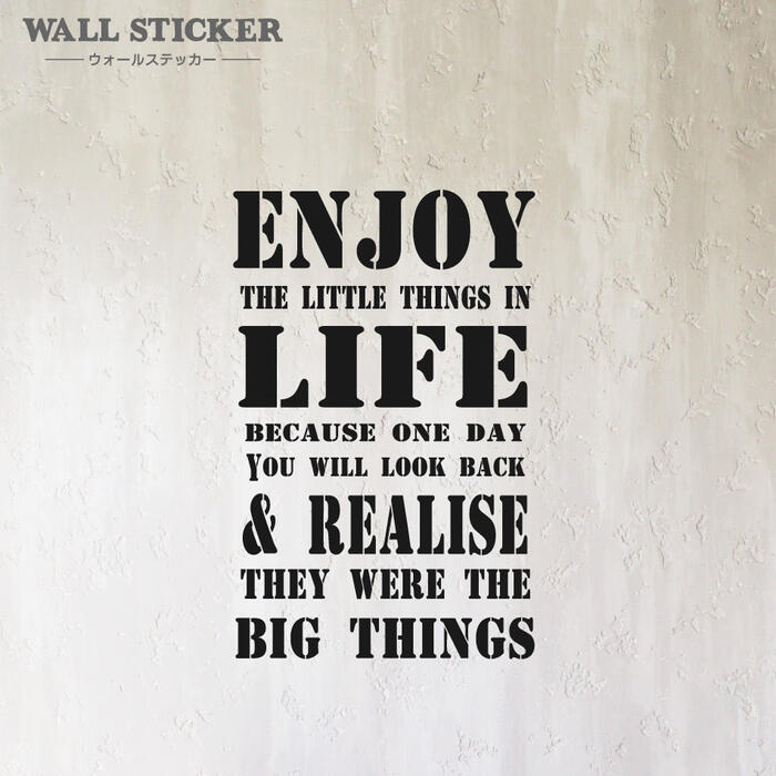 楽天市場 ウォールステッカー Have A Nice Day インテリアステッカー シール 壁紙シール 装飾 英語 ブルックリン風 シンプル 文字 おしゃれ カジュアル 壁紙に貼れる はがせる インテリアデコ 室内用 内装 転写ステッカー ふちなし 手軽 イメチェン 模様替え 賃貸