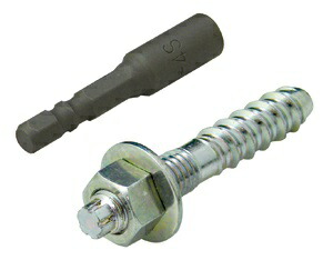 楽天市場】コンクリート用ノープラグアンカー(10本入り) TS-S1060P