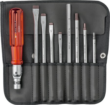 225 差替式ドライバー 8種類セット (PB SWISS TOOLS)(2023) 取り寄せ商品納期かかります