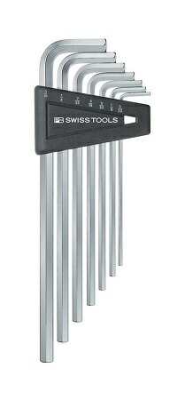 214ZH-12 六角棒レンチセット ロング(パックナシ) (PB SWISS TOOLS)(2023) 取り寄せ商品納期かかります
