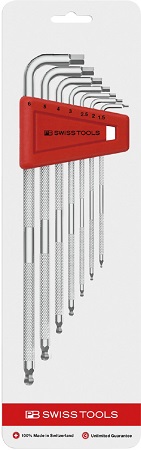 3212LH-6CN ローレット入六角レンチセット (パック入) (PB SWISS TOOLS)(2023) 取り寄せ商品納期かかります