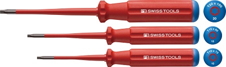 PB SWISS TOOLS 5549SL エレクトロ絶縁スリムドライバーセット｜ライト精機