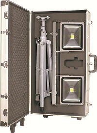 日動工業(NICHIDO)LED作業灯LPR-S30LW-3ME-ABOX2灯式三脚仕様 照明 投光器 作業灯 LED投光器 2021
