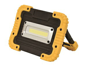 日動工業(NICHIDO)充電式LED フラットスタンドライト 10W マグネット付LFS-10CHMG-Wワイド 照明 投光器 作業灯 LED投光器 ハンドランプ 懐中電灯 2021