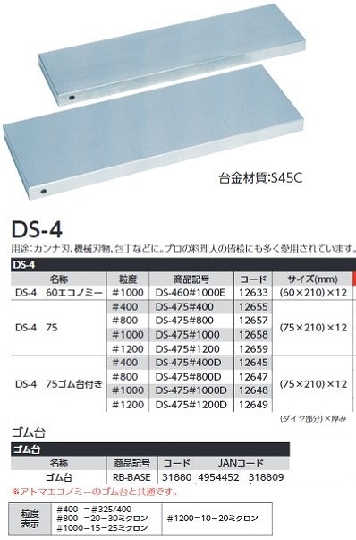 ツボ万 ダイヤシャープナーDS-4 75台無# 800 DS-4 75#800 8,124円