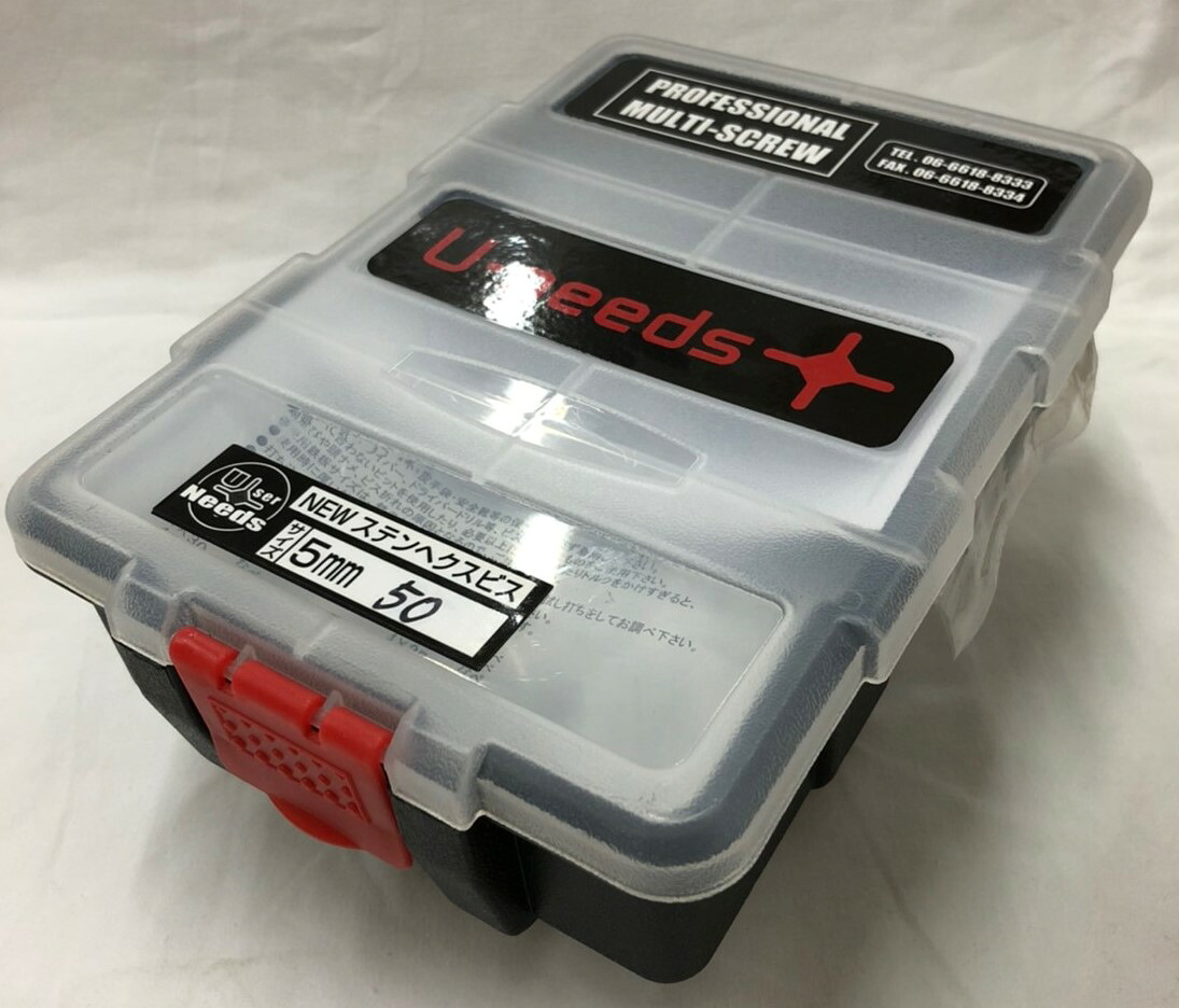 ユ･ニーズ NEWステンヘクスNHX550-PT プロ用 高級 鉄板ビス ステンレス｜ライト精機 16,447円