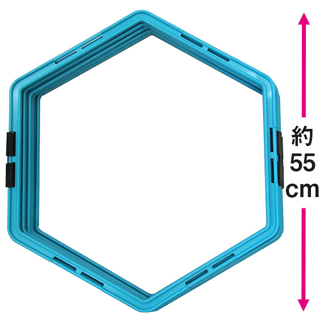 SALE／99%OFF】 ヘキサゴンリング 6個セット コネクター×5個付属 敏捷性