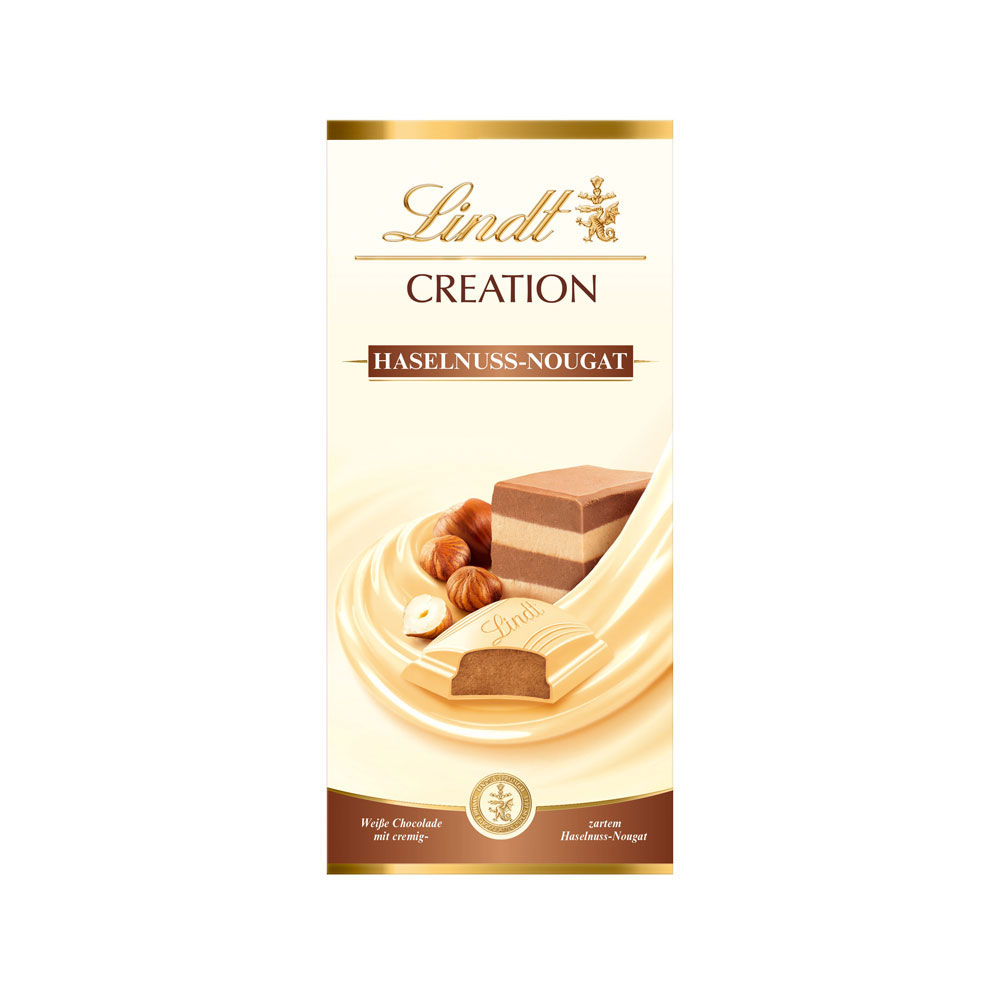 可愛いクリスマスツリーやギフトが リンツ Lindt チョコレート クリエーション ホワイト ヌガー 150g 板チョコレート タブレットチョコレート チョコ スイーツ お菓子 プレゼント ギフト プチギフト かわいい おしゃれ お中元 職場 お返し リンツチョコ 可愛い