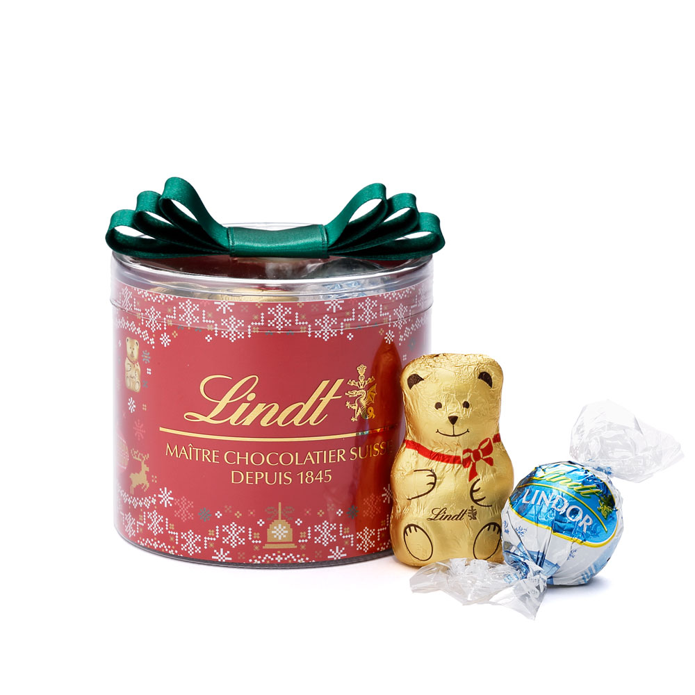 リンツ 公式 Lindt チョコレート ギフト リンドール リボンギフトボックス8個入 印象のデザイン