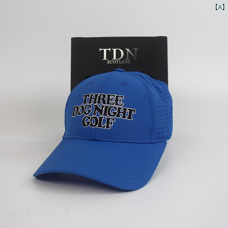 韓国 TDN 子供用 ゴルフ キャップ サン ウィング サンハット 夏 アウトドア クリップ ブルー ピンク ホワイト ブラック グレー シャンパン｜LINEAR shop