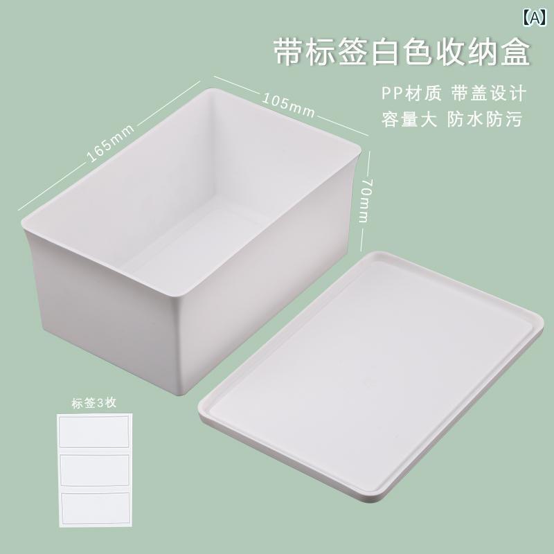 和風 無地 ラベル 小物 雑貨 テープ シール 手元 帳 分類 収納 ボックス 蓋 付き 防塵 文具 日用品 オフィス 学校 シンプル