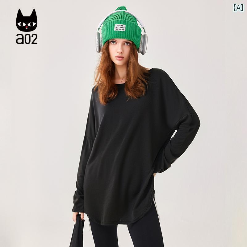 モダール ホワイト 長袖 レディース Tシャツ 2025 春 レギパン  ミドル丈 トップス 無地 シンプル カジュアル