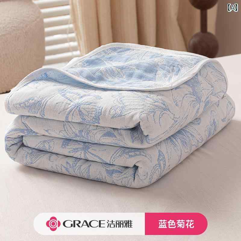夏用 タオルケット 綿 シングル エアコン ブランケット 子供用 ソファー カバー ベッド用 昼寝用 カジュアル インテリア おしゃれ 寝室