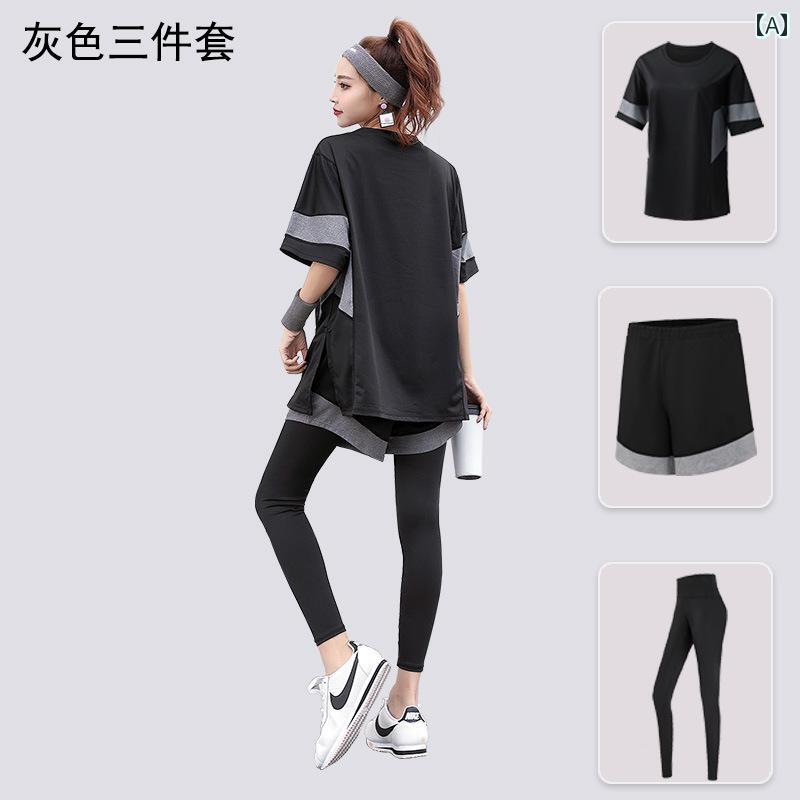 フィットネスウェア レディー スーツ 夏 スリム 朝 ランニング スポーツウェア プロ 速乾性 服 ヨガ ウェア.シンプル.カラフルカラー 10,548円