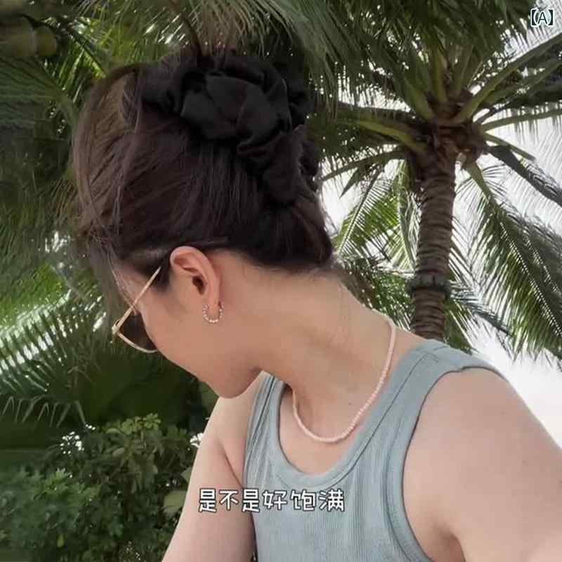 後頭部 掴む 雲 折り畳み 黒 豪華 2025 ホット大きな ヘアピン 女性 アップスタイル おしゃれ エレガント アレンジ かわいい