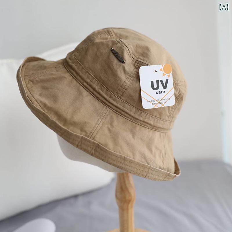日本製 UV フィッシャーマンハット 日焼け防止 レディース 夏 紫外線対策 サンハット 春秋 レジャー 帽子 カジュアル かわいい