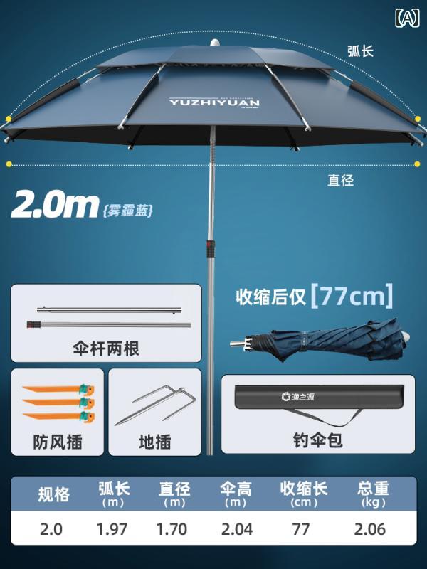 傘 2025 新スタイル 三つ折り アウトドア キャンプ サンシェード 紫外線対策 おしゃれ シンプル 日用品 持ち運び コンパクト|LINEAR shop